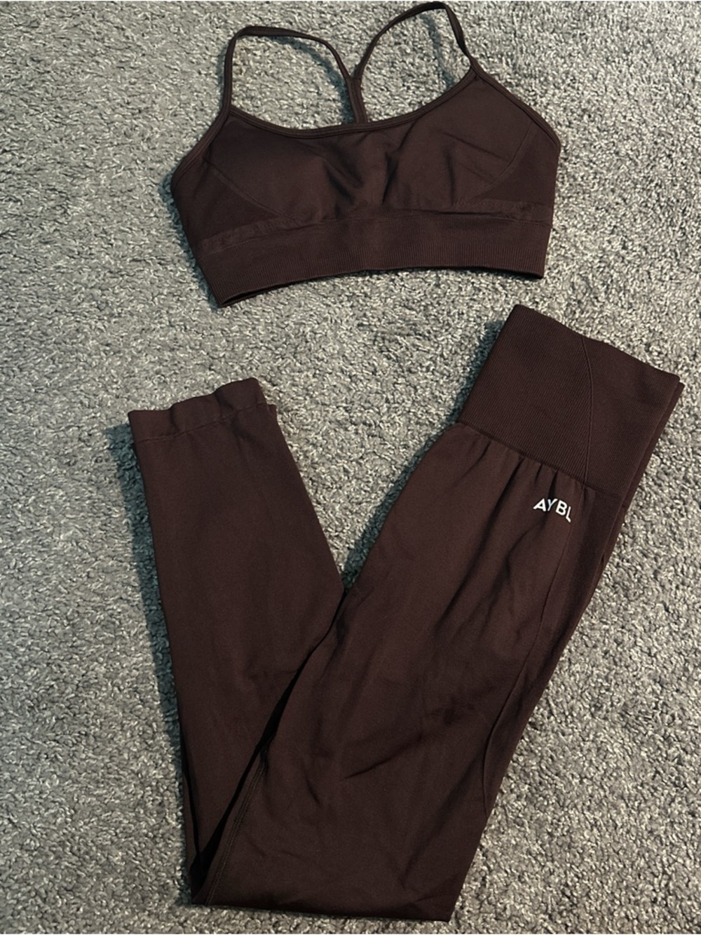 AYBL Cocoa Brown Matching Set